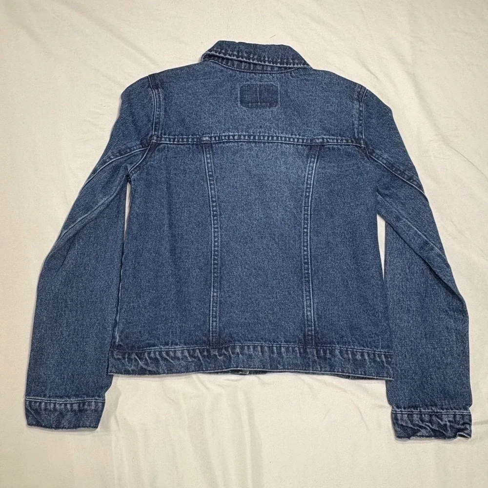 Levis Kids‎ Medium Wash Denim Trucker Jacket Blue Size L 12-13 YRS 617845655137